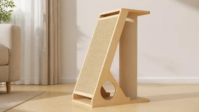 A-Frame Cat Scratcher for Feature-Led Retail Ranges