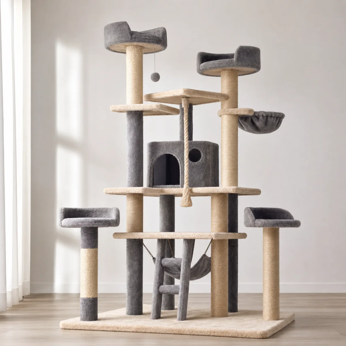 cat tree sourcing category example