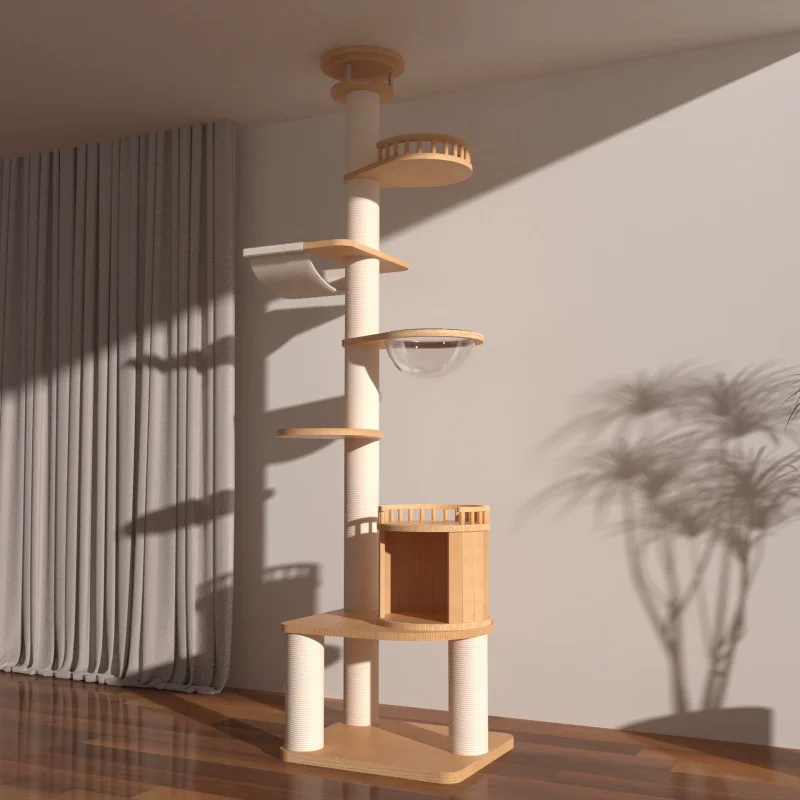 Floor-to-Ceiling Cat Tree CT-0708-049