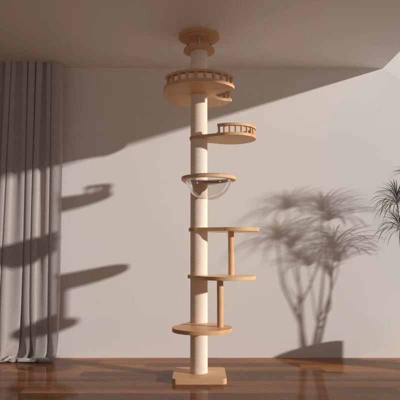 Floor-to-Ceiling Cat Tree CT-0708-057