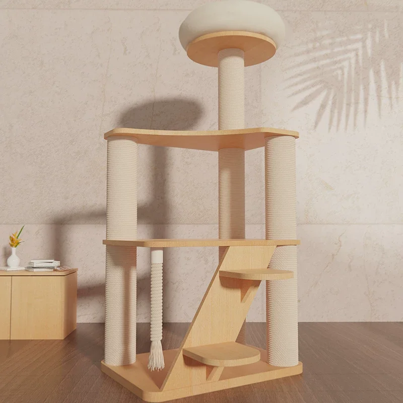 Solid Wood Cat Tower TW-0708-080
