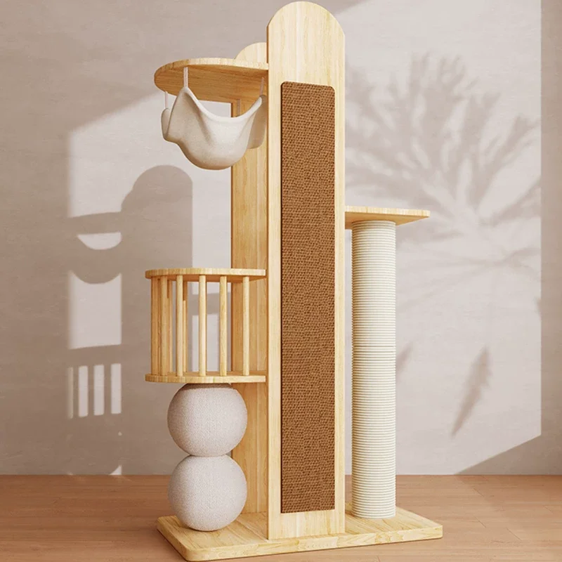 Solid Wood Cat Tower TW-0708-086